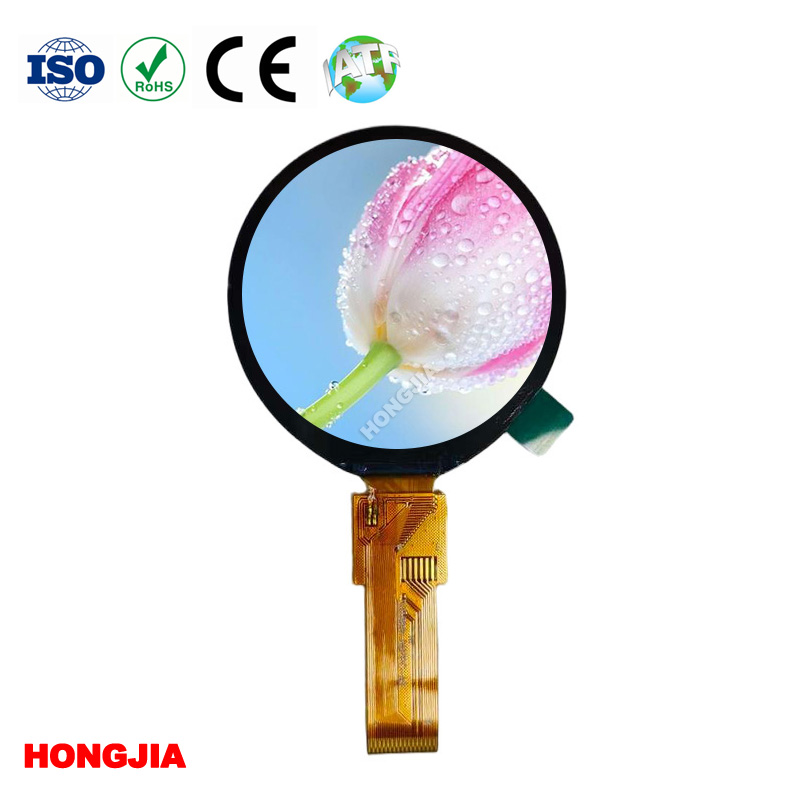 1,8-calowy okrągły wyświetlacz LCD 360*360 QSPI/SPI/MCU/MIPI