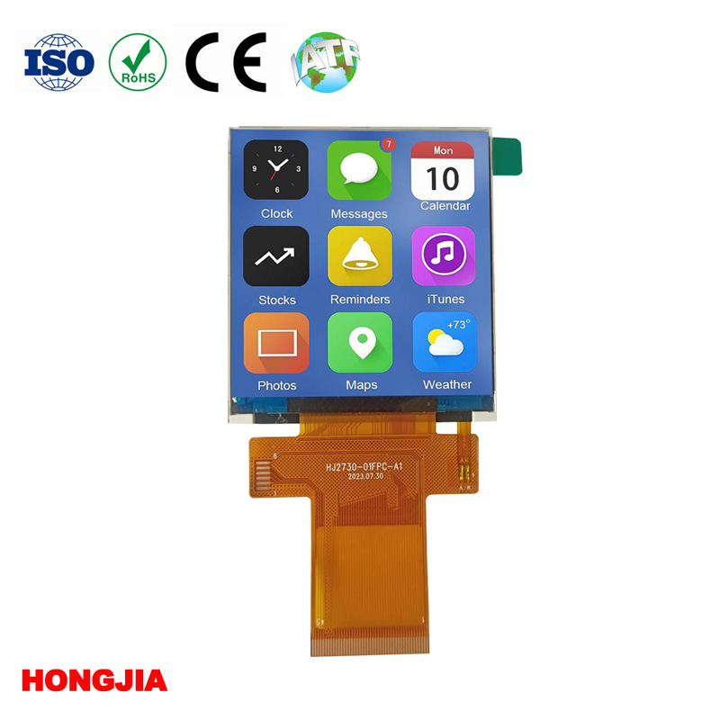 Firma Hongjia Technology wprowadziła na rynek kwadratowy ekran LCD o przekątnej 2,73 cala i 4-calowy ekran IPS LCD obsługujący interfejs SPI/MCU