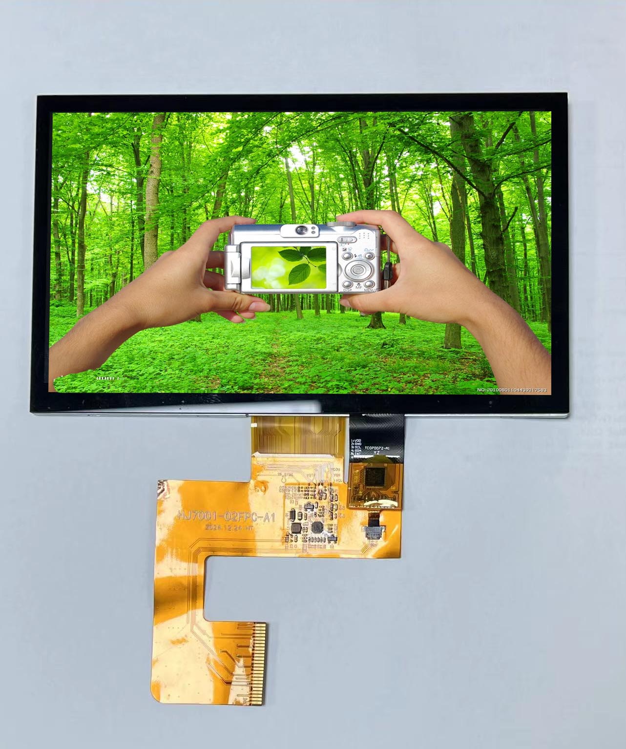 7.0 -calowy dotyk LCD 1024*600 Rozdzielczość interfejsu MIPI 2 kanały