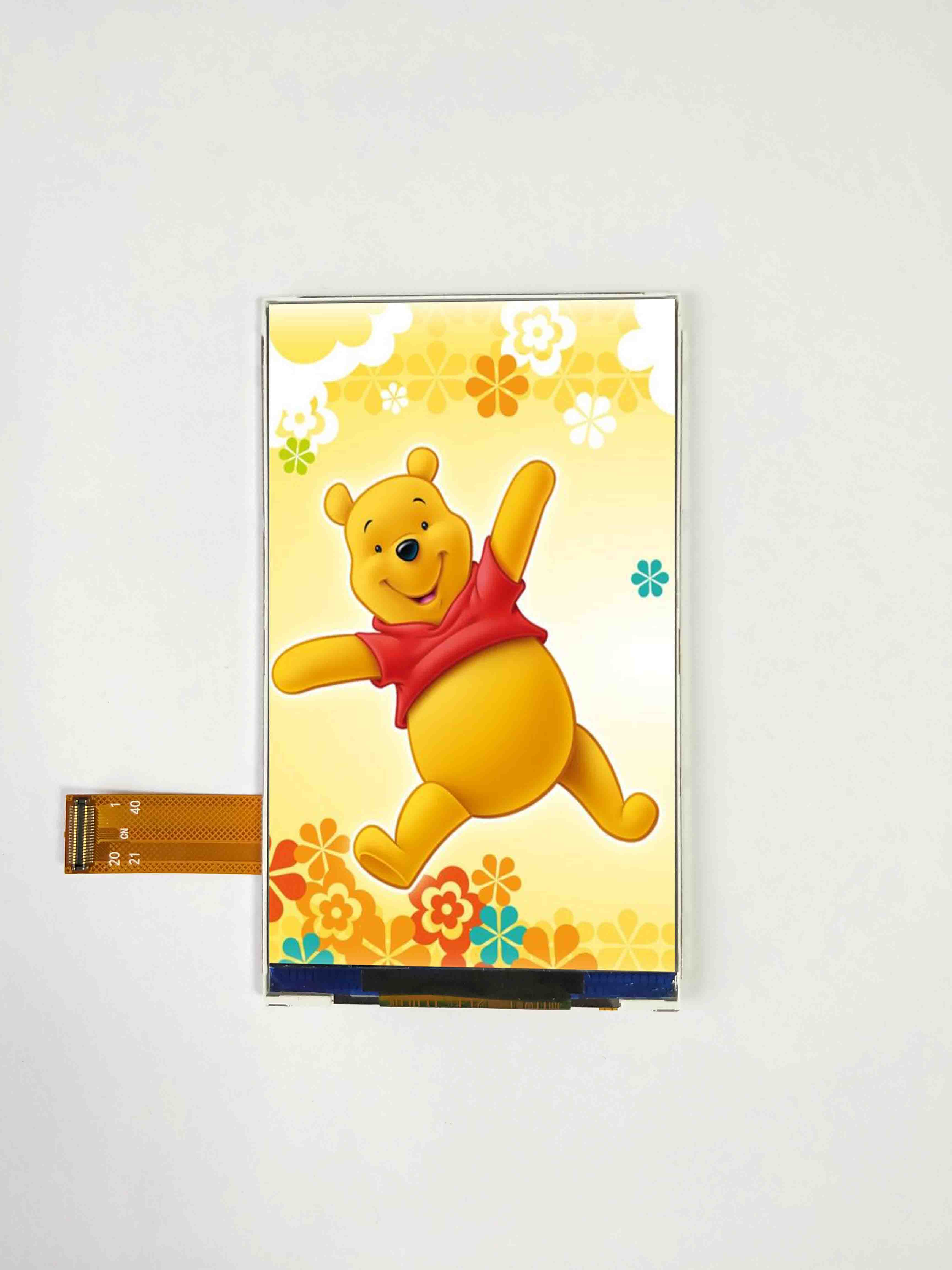 3,97-calowy Incell LCD z rozdzielczością 480*800 i obsługą interfejsu SPI/MCU