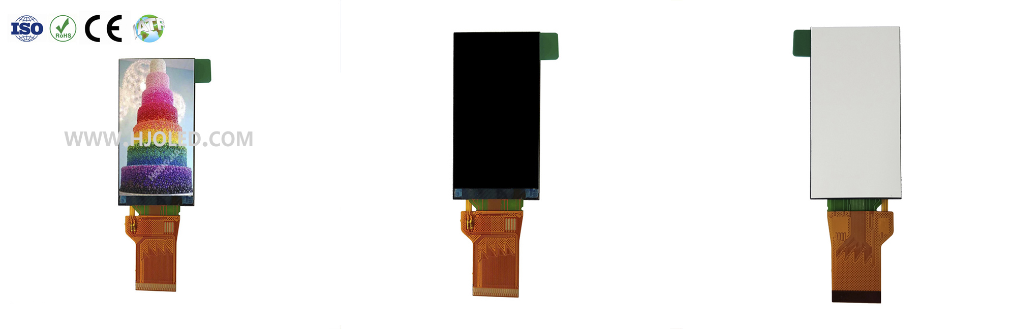 Ekran w kształcie paska o przekątnej 1,9 cala: mały ekran, duże zastosowania