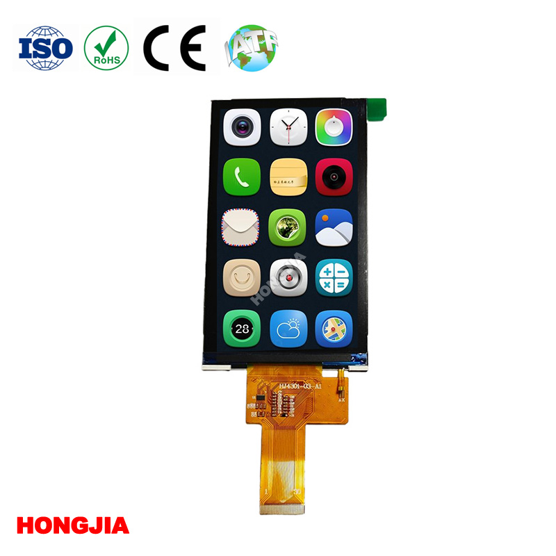 4. 3 cale 480x800 interfejs MCU
