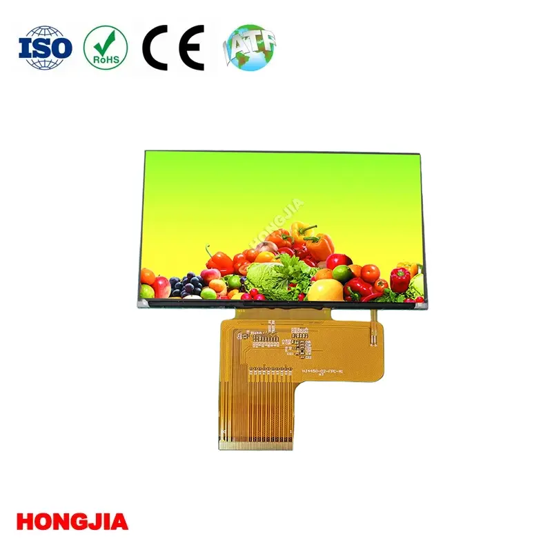 4,45-calowy wyświetlacz IPS 1920 × 1080 LVDS 120 Hz